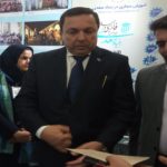 «دکترشفیق دیوب» سفیر سوریه در ایران از نمایشگاه بین المللی کتاب بازدید کرد