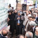 دکتر عارف از طرح انتقال آب ارس بازدید کرد