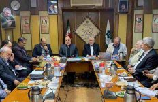 حضور سردار سرتیپ حسین رحیمی در دفتر مرکزی حزب مؤتلفه اسلامی